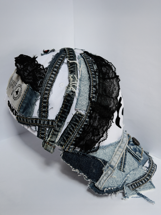 Casquette jean recyclé